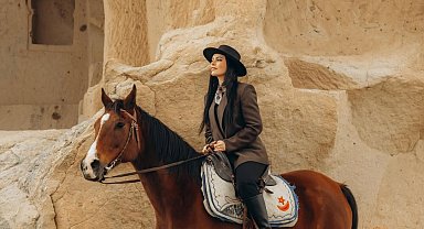 Fenerbahçe'nin Brezilyalı kalecisi Ederson iznini Kapadokya'da geçirdi