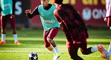 Galatasaray, Liverpool maçı hazırlıklarını sürdürdü