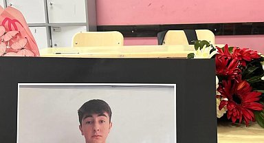 Gölette boğulan Tanju, sınıfında arkadaşları tarafından anıldı