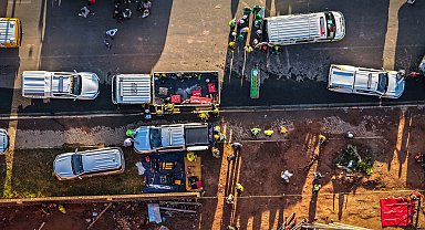 Güney Afrika'da inşaat halindeki bina çöktü: 8 ölü