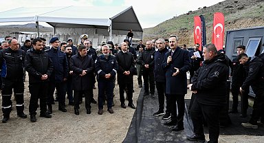 Haluk Görgün, dron gösterim faaliyetini inceledi
