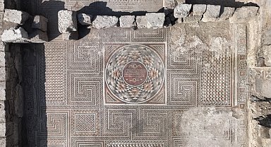 İç Anadolu'nun en büyük mozaik kazı çalışmaları, 'Ören yeri' ilan edildi