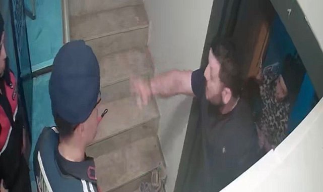 İkra bebek ile babasının darbedildiği olaya ilişkin yeni görüntüler ortaya çıktı