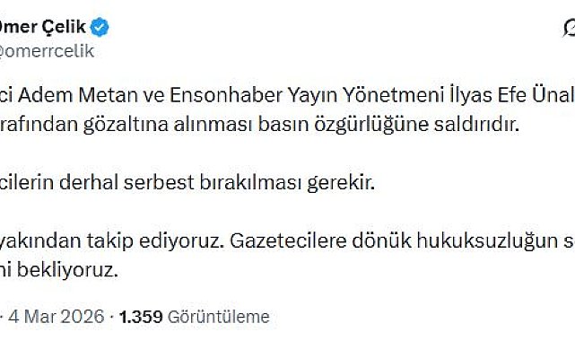 İsrail'de 2 Türk gazeteciye gözaltı