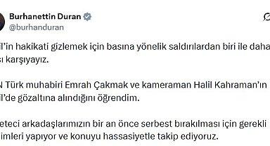 İsrail'de CNN Türk ekibine gözaltı