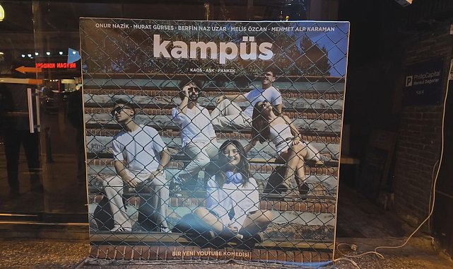 İstanbul- 'Kampüs' dizisinin ilk gösterimi Kadıköy'de gerçekleştirildi