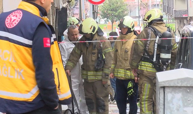 İstanbul- Bağcılar'da iş yerinde yangın tüpü dolumu sırasında 8 kişi zehirlendi Ek görüntüyle geniş haber