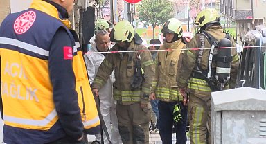 İstanbul- Bağcılar'da iş yerinde yangın tüpü dolumu sırasında 8 kişi zehirlendi Ek görüntüyle geniş haber