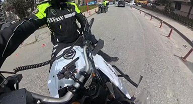 İstanbul - Bahçelievler'de yaralanan bebeği hastaye motosikletli zabıta yetiştirdi