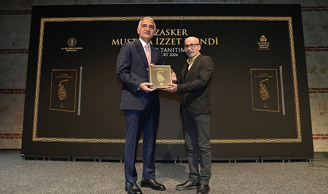 İstanbul- Bakan Ersoy 'Kazasker Mustafa Efendi' kitabının lasmanında katıldı