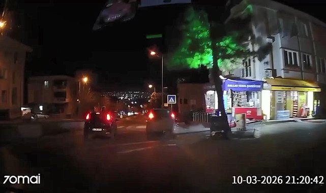 İstanbul - Ehliyetsiz sürücü polisin 'Dur' ihtarına uymadı; kaçarken kaza yaptı