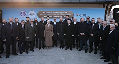 İstanbul - Fatih'te 'Recep Tayyip Erdoğan Anadolu İmam Hatip Lisesi Öğrenci Yurdu'nun temeli atıldı