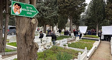 İstanbul- Müslüm Gürses ölümünün 13'üncü senesinde kabri başında dualarla anıldı