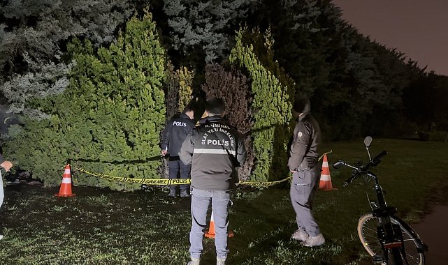İstanbul -Ümraniye'de parkta erkek cesedi bulundu