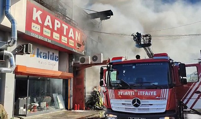İstanbul - Zeytinburnu Demirciler Sitesi'nde yangın - 2 Ek görüntü ve bilgiyle