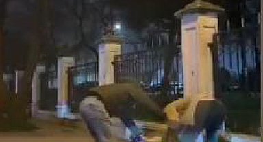 İstanbul - Zeytinburnu'nda sevgilisini sokak ortasında darbetti