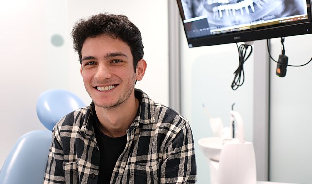 Kalça kemiğinden inci dişlere: Yusuf, 2 yıllık tedavinin ardından gülüşüne kavuştu