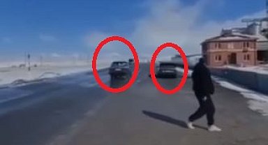 Kara yolunda yarış yapan sürücülere ceza; o anlar kamerada