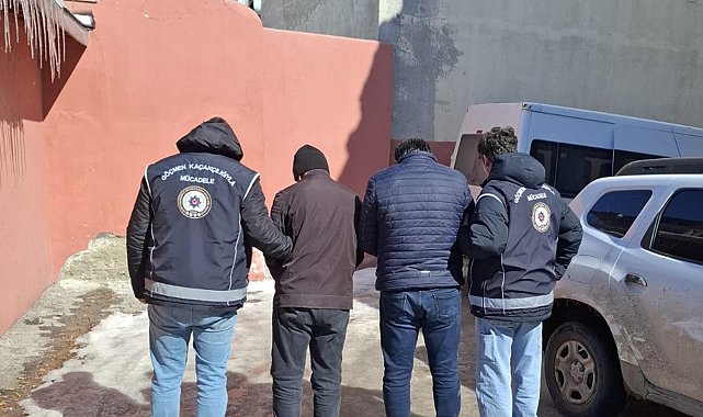 Kars'ta 7 kaçak göçmen yakalandı