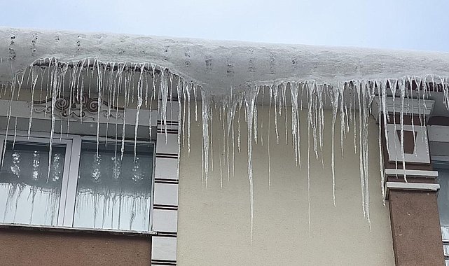 Kars'ta kar yağışı etkili oldu