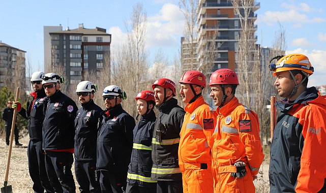 Kastamonu'da heyelan tatbikatı