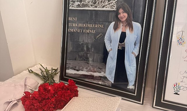 Kaza kurbanı tıp öğrencisi Yaren'in okulunda anı köşesi