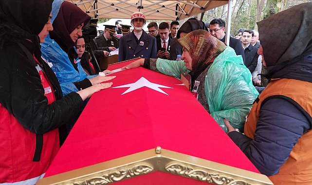 Kaza şehidi uzman çavuş, memleketi Konya'da toprağa verildi