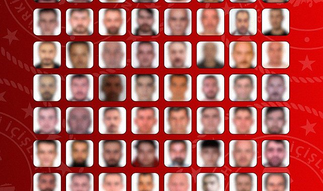 Kırmızı bülten ve ulusal seviyede aranan 72 suçlu Türkiye'ye getirildi