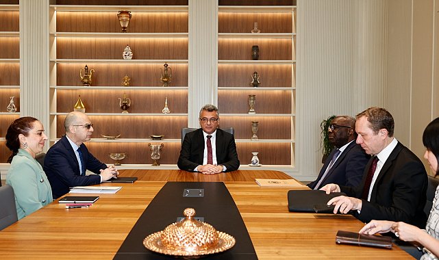 KKTC Cumhurbaşkanı Erhürman, BM Genel Sekreteri'nin Kıbrıs Özel Temsilcisi Diagne'yi kabul etti