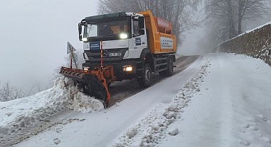 Kocaeli'nin yüksek kesimleri beyaza büründü