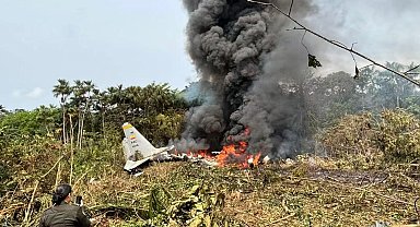 Kolombiya'da askeri nakliye uçağının düşmesi sonucu hayatını kaybedenlerin sayısı 66'ya yükseldi