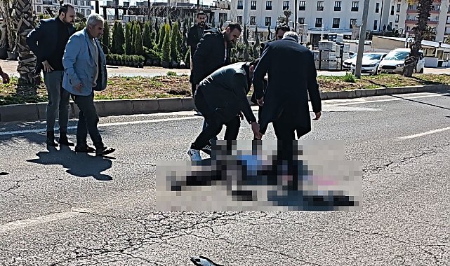 Mardin'de hafif ticari aracın çarptığı yaya ağır yaralandı
