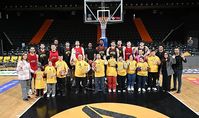 Mersin'de Down sendromlu çocuklar, MSK ile buluştu