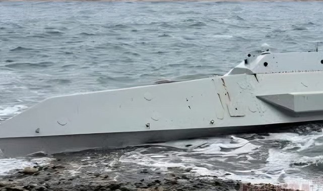 Ordu'da sahilde insansız deniz aracı bulundu