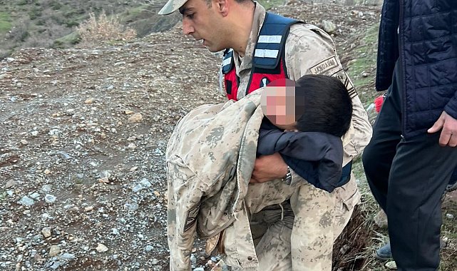 Oyun oynarken kaybolan Emin, 1,5 kilometre uzaklıkta bulundu