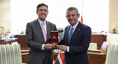 Özgür Özel, Bulgaristan Büyükelçisi Cholakov ile bir araya geldi