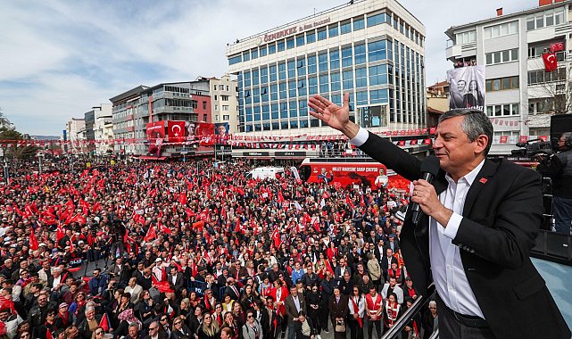 Özgür Özel: Omuz omuza iktidara yürüyoruz