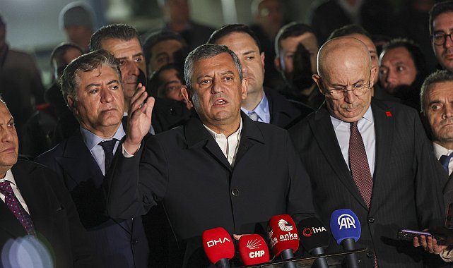 Özgür Özel: Taştan su çıkarsa buradan da suç çıkar