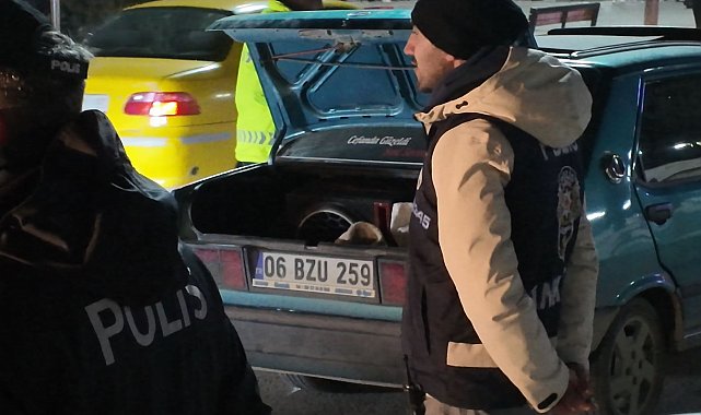 Polatlı'da trafik denetimi