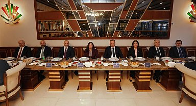 RTÜK Başkanı Daniş ve kurul üyeleri, medya temsilcileriyle iftarda bir araya geldi