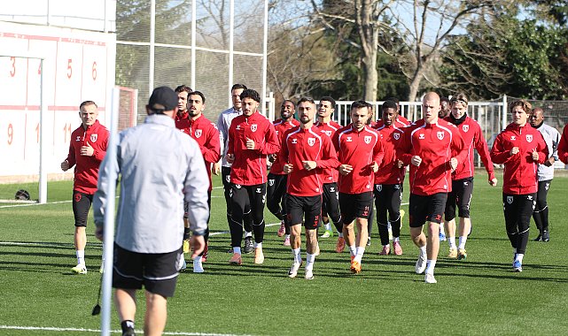Samsunpor, Rayo Vallecano maçı hazırlıklarını tamamladı