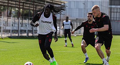 Samsunspor, TÜMOSAN Konyaspor maçı hazırlıklarını sürdürdü