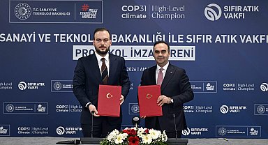 Sanayide yeşil dönüşümün hızlandırılması protokolü imzalandı