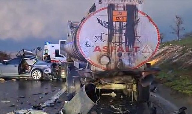 Şanlıurfa'da zincirleme kaza:1 ölü, 5 yaralı