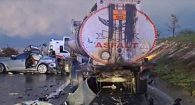 Şanlıurfa'da zincirleme kaza:1 ölü, 5 yaralı