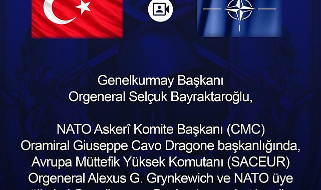 Selçuk Bayraktaroğlu NATO Genelkurmay Başkanları toplantısına katıldı