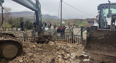 Şırnak'ta sel ve taşkınların yol açtığı hasar gideriliyor