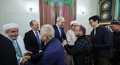 TBMM Başkanı Kurtulmuş, Bükreş Merkez Camii'ni ziyaret etti