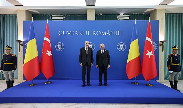 TBMM Başkanı Kurtulmuş, Bükreş'te Romanya Başbakanı Bolojan ile görüştü