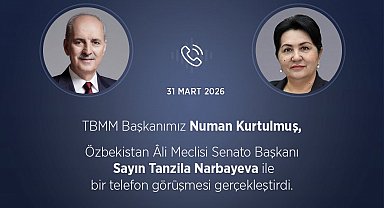 TBMM Başkanı Kurtulmuş, Özbek mevkidaşı Narbayeva ile görüştü